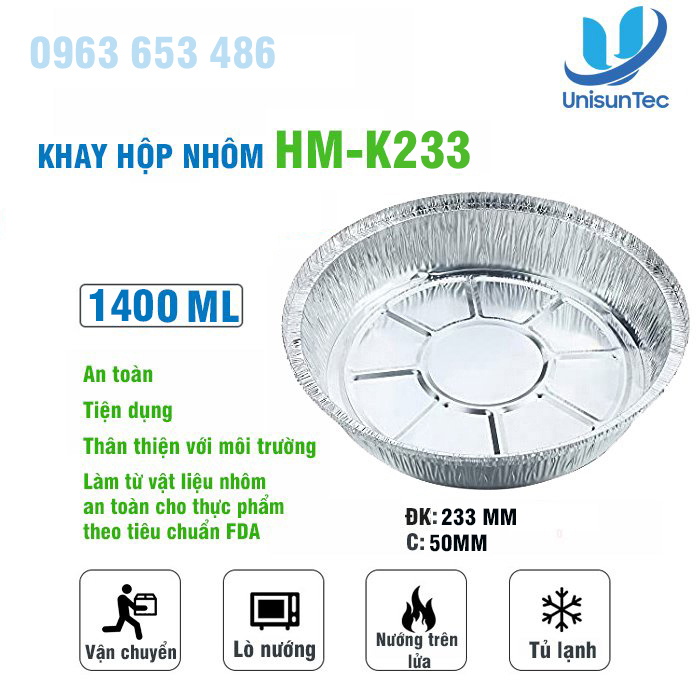 Khay giấy bạc nồi chiên không dầu 10 lít